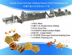 Inflating Snack Food Process Line