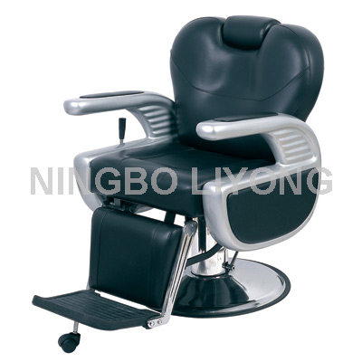 man hairdressing chair