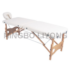 wooden-feet massage bed