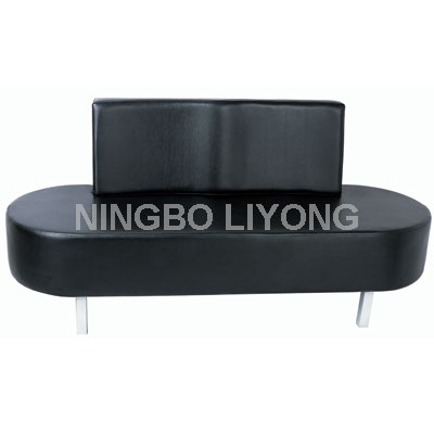 black color waiting chair