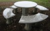 Stone Table and Bench