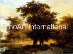 Classic Landscape Oil Painting