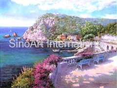 Mediterranean Oil Painting