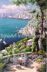 Mediterranean Oil Painting