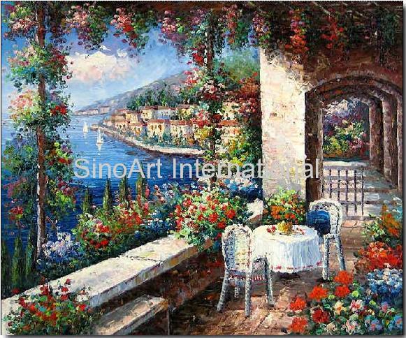 Mediterranean Oil Painting