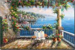 Mediterranean Oil Painting