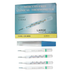 Mercury  free thermometer