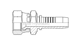 JIS BSPP 60 Cone Seal Fitting