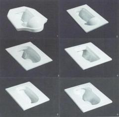 Squat Toilet and Squatting Pan Toilet