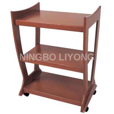wooden-material trolley