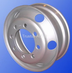 stud-located wheel