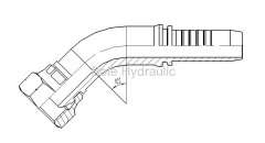 BSPP Multiseal 45 Elbow Fitting