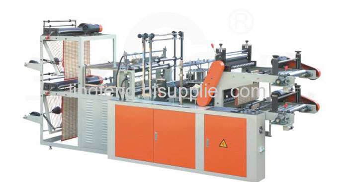 t-shirt bag rolling machine