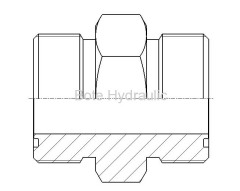 ORFS Straight Adapter