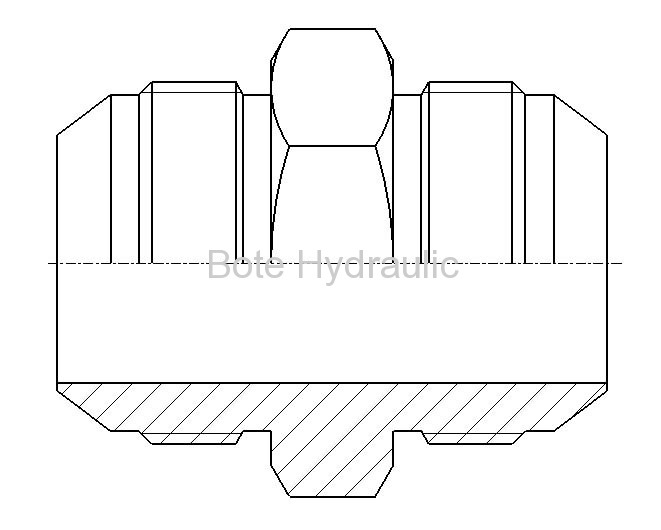 JIC Straight Adapter