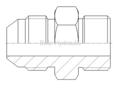 JIC&SAE O-ring Boss Straight Adapter