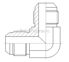 JIC 90  Elbow Adapter