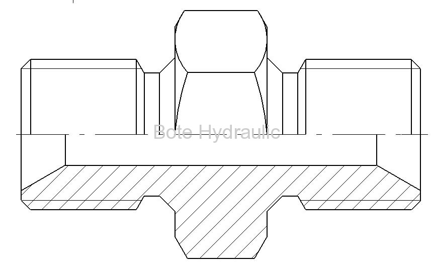 BSPP Straight Adapter