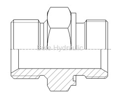 BSPP Bonded Seal & ED Seal Straight Adapter