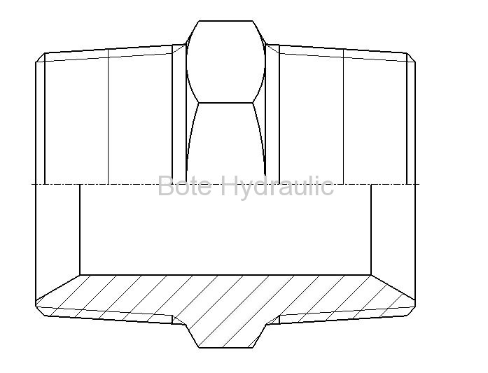 BSPT Straight Adapter