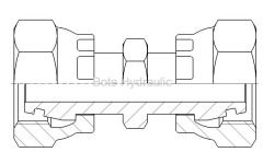 F/F 24 Cone Seal H.T. Straight Adapter