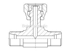 24 Cone Seal L.T. Branch Tee