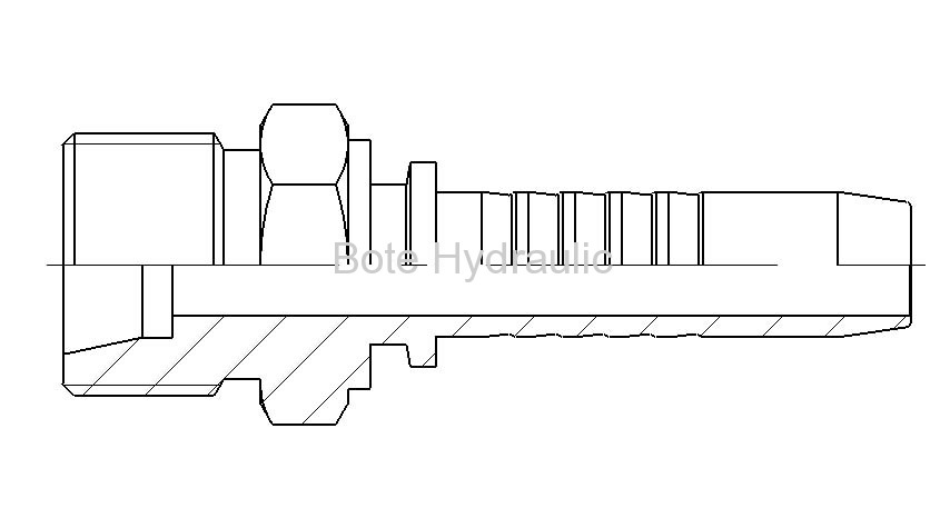 Metric 24 Cone Seal H.T. Male Fitting