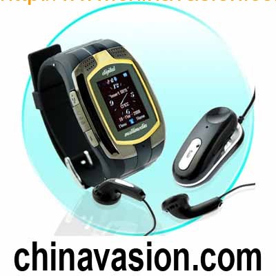 Tri-Band Cellphone Watch