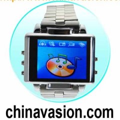 MP4 Watch 8GB - 1.8 Inch LCD