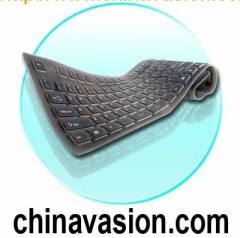 PC Keyboard - Flexible Silicone Rubber Keyboard