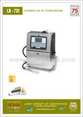 Automatic Ink Jet Coding Machine