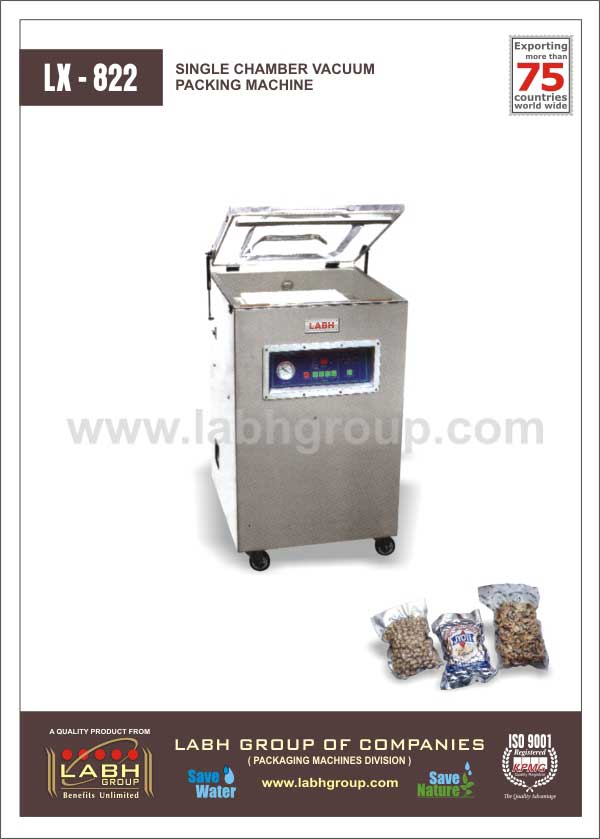 Vacuum packing machinery