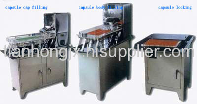 Manual capsule filling machine