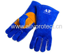 Color-blue Welding Glove
