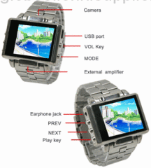 8GB Stylish Spy Watch