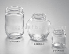 Clear Glass Jars