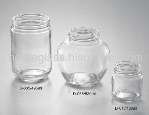 Clear Glass Jars