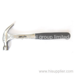 One piece steel claw hammer