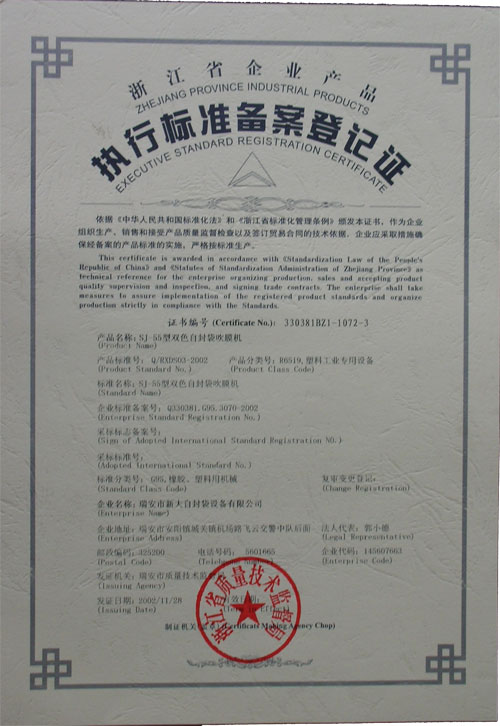 Certificates