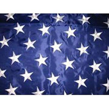 US Embroidery Flag