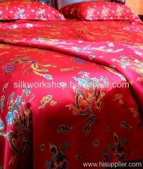 silk bedding set