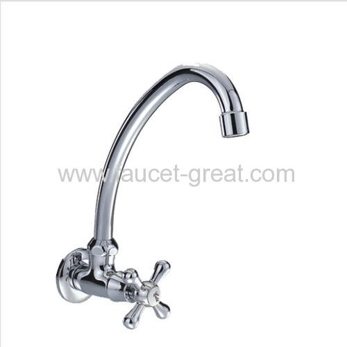 wall mounted single cold faucets