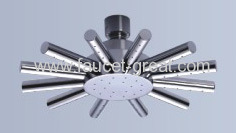 Star shower head