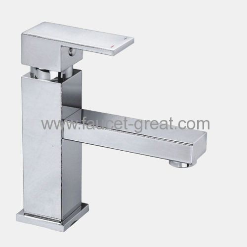 Square bathroom Faucet With 5 Years Warranty