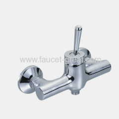 Single lever shower mixer faucet