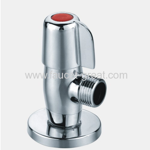 wall flange angle valve