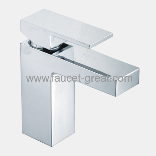luxury square Basin Faucet