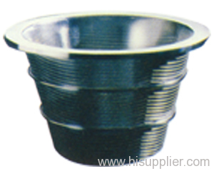 Centrifugal sieving basket