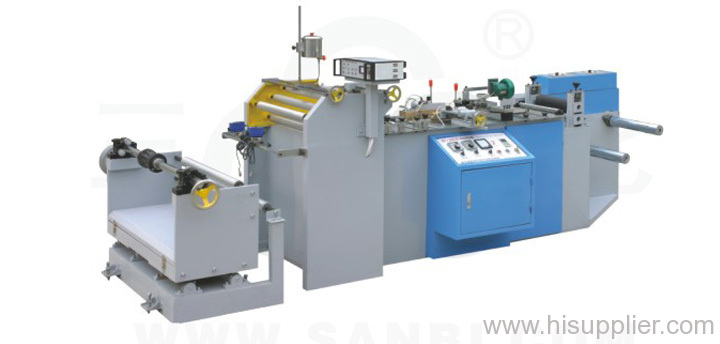 Middle sealing bag making machine