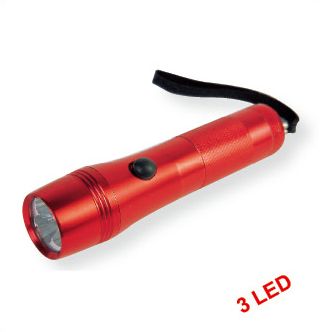 RED Aluminium Flashlight